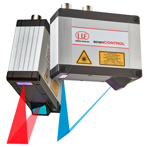 scanCONTROL 3D laserové skenery 3D snímače